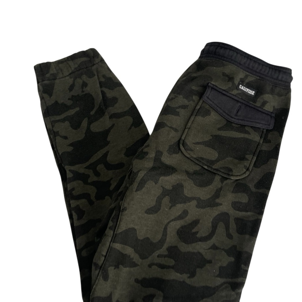 Caliville Green Camouflage Cargo Pants